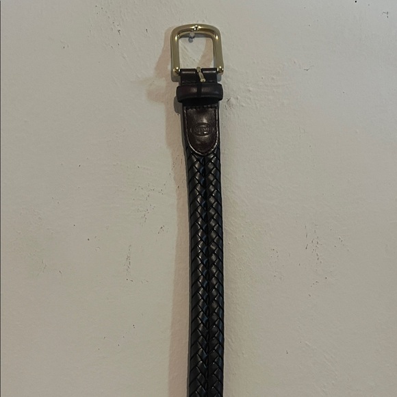 Fossil Brown Leather Belt - Picture 1 of 3